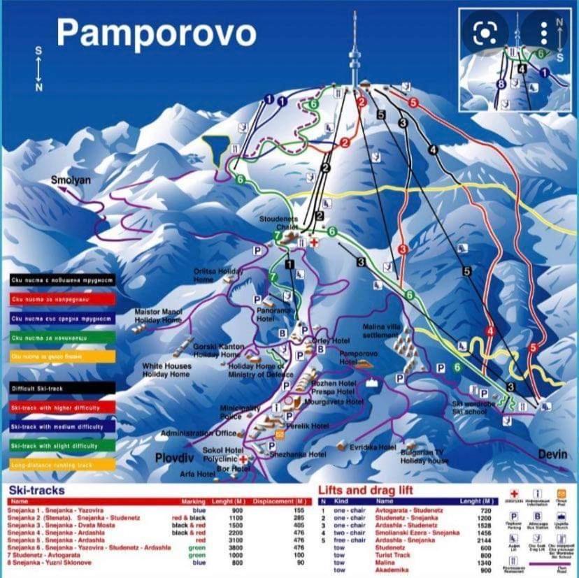 Pamporovo Apartment The Castle מראה חיצוני תמונה